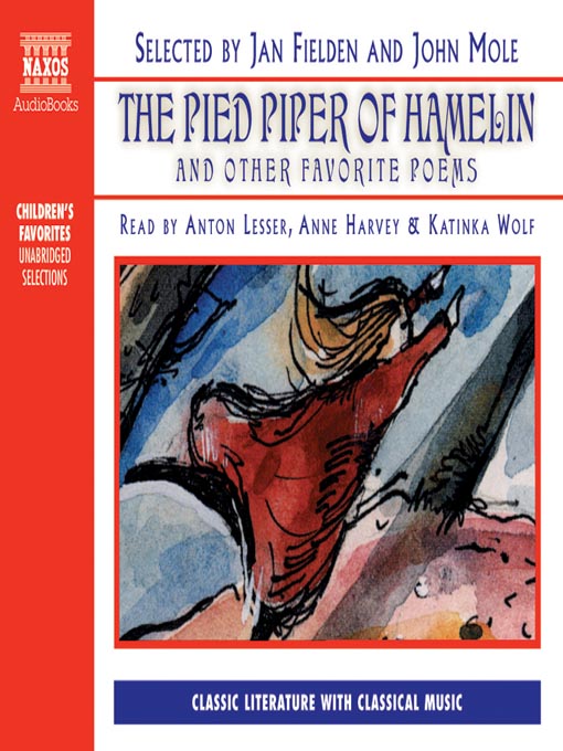 Title details for The Pied Piper of Hamelin and Other Favourite Poems by Anonymous - Wait list